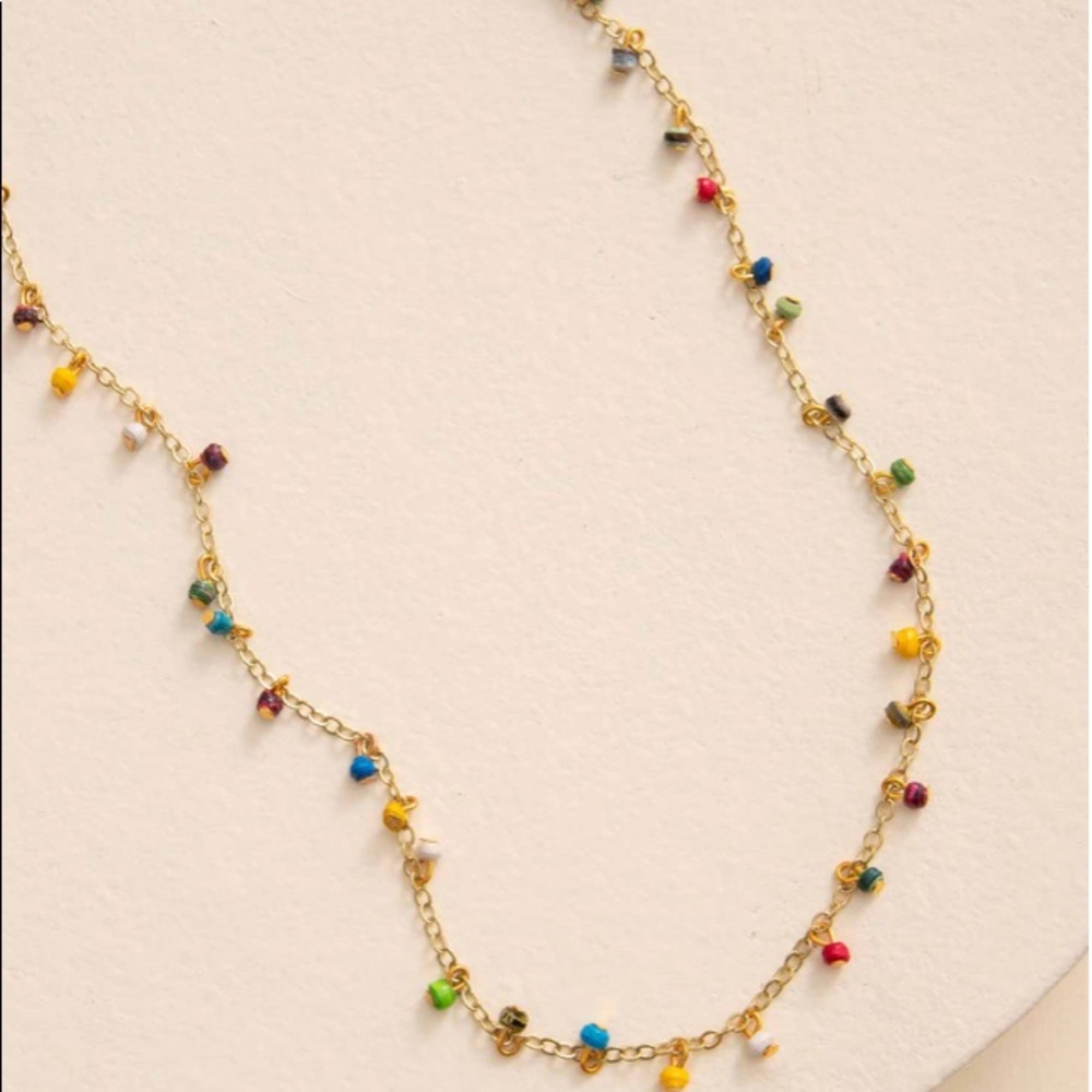 cheerful rainbow-inspired chain